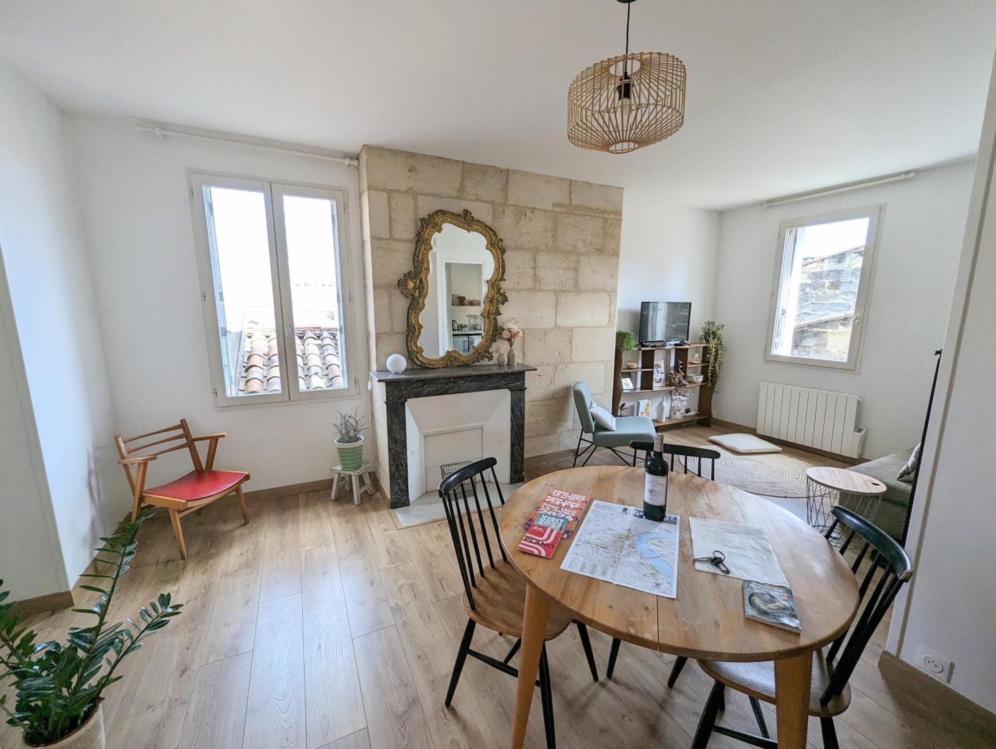 Cocon Lumineux Sous Les Toits De Bordeaux Apartment Екстериор снимка